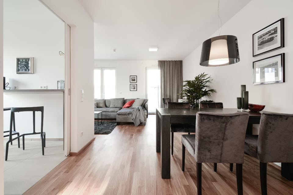 Kitchen or kitchenette, Living room, Photo of the whole room, Seating area, Dining area