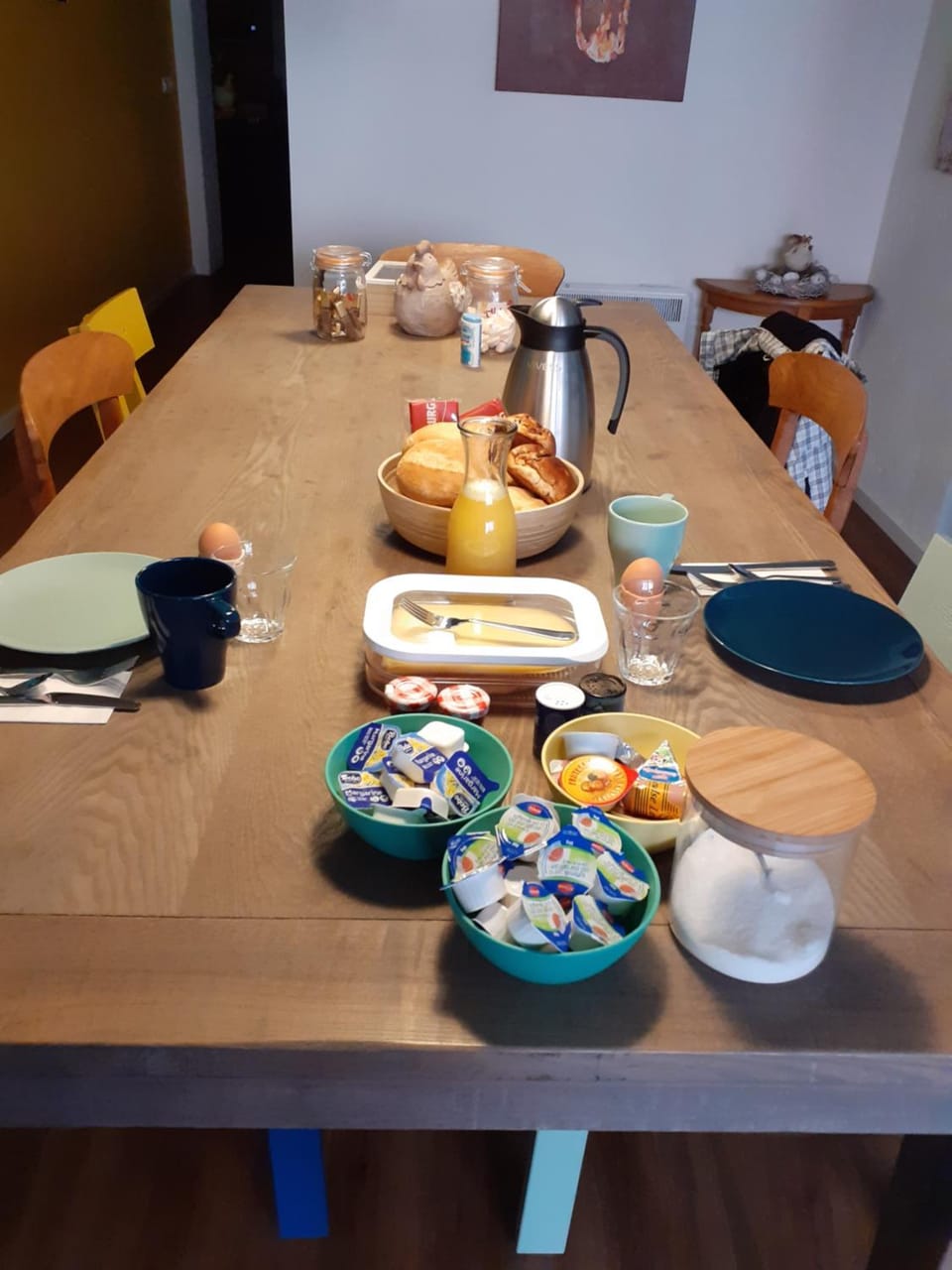 Dining area, Breakfast