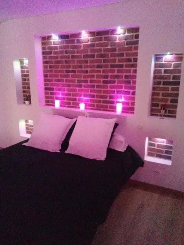 magnifique loft avec jacuzzi et sauna privatif Apartment in Hauts-de-France