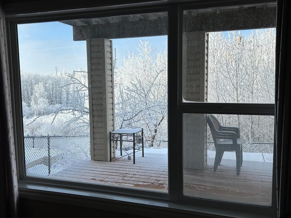 Natural landscape, Winter, View (from property/room), Balcony/Terrace