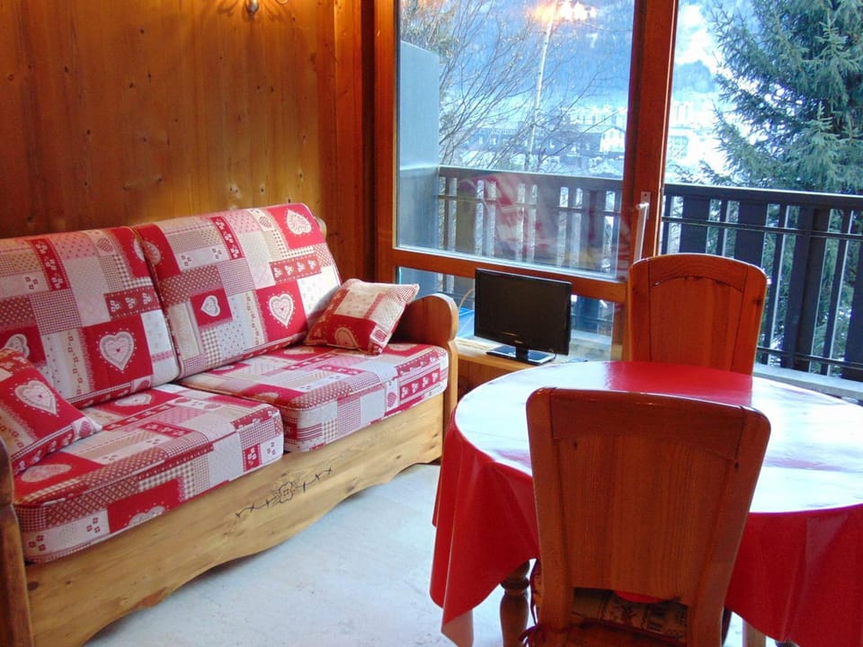 Studio lumineux 3 pers, animaux admis, parking - FR-1-517-27 Apartment in Chamonix