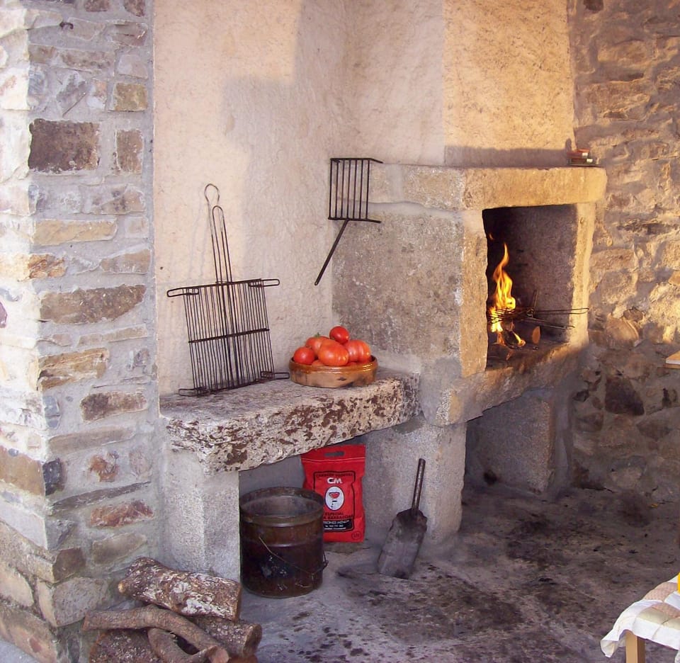 Facade/entrance, BBQ facilities