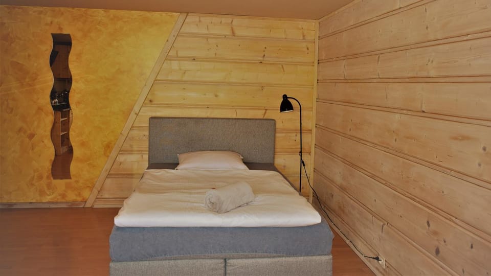 Bed, Living room, Photo of the whole room, Bedroom