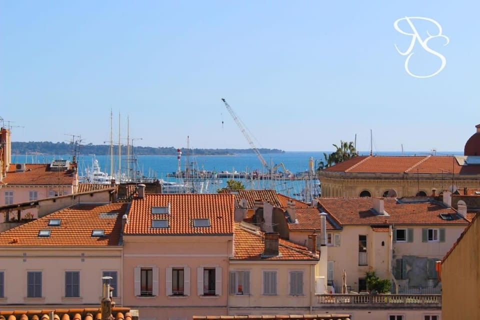 3 bedrooms with sea view - 4 min Palais & beaches Apartment in Cannes