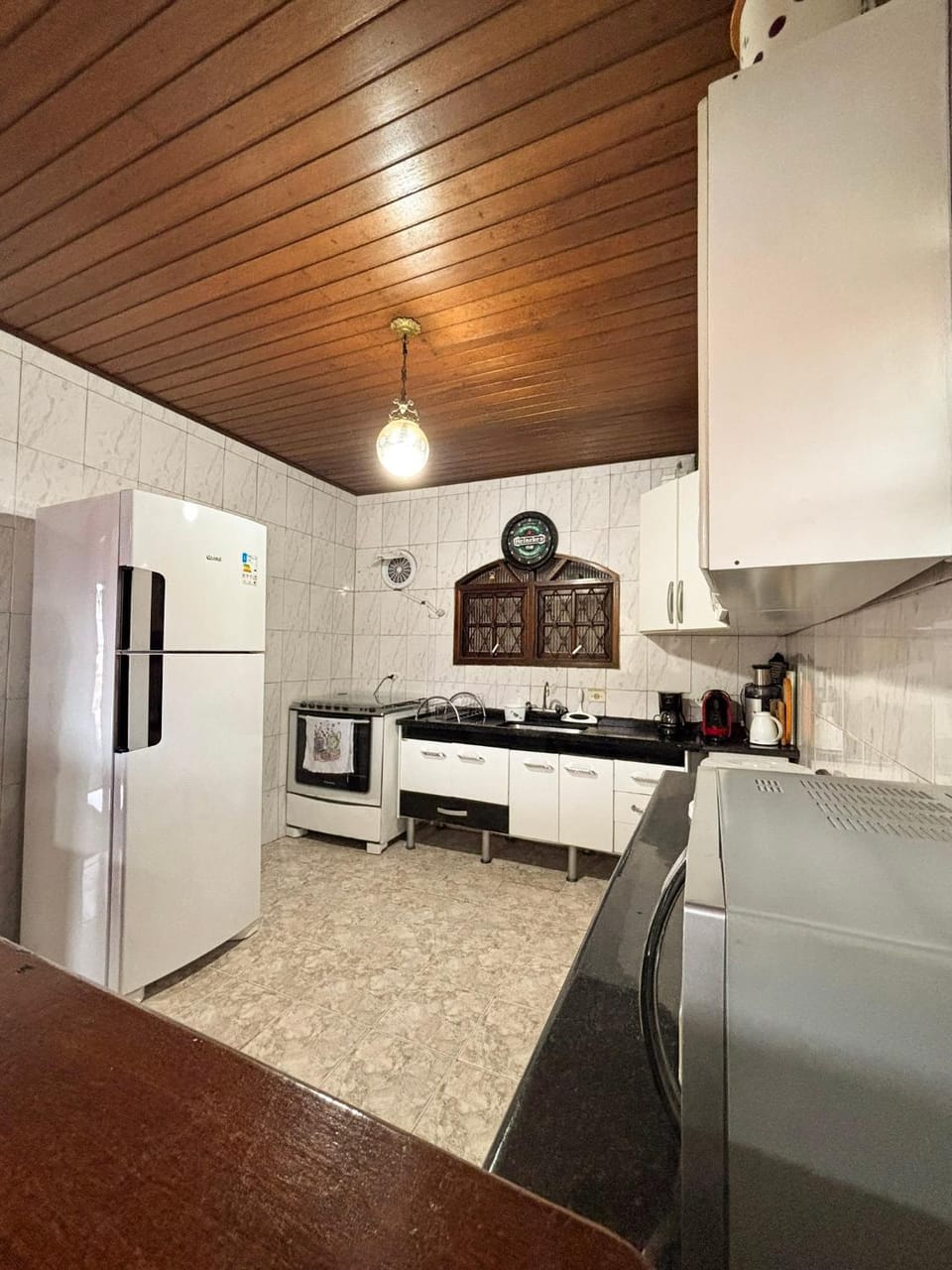 Kitchen or kitchenette, oven, stove
