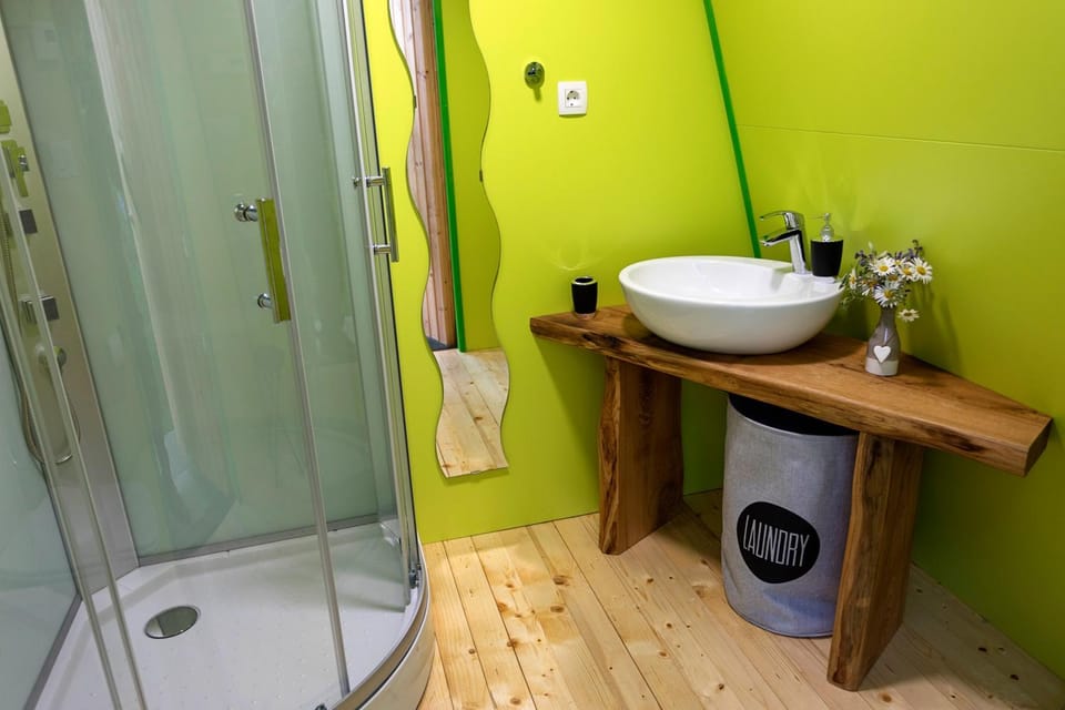 Shower, Bathroom, Spa and wellness centre/facilities
