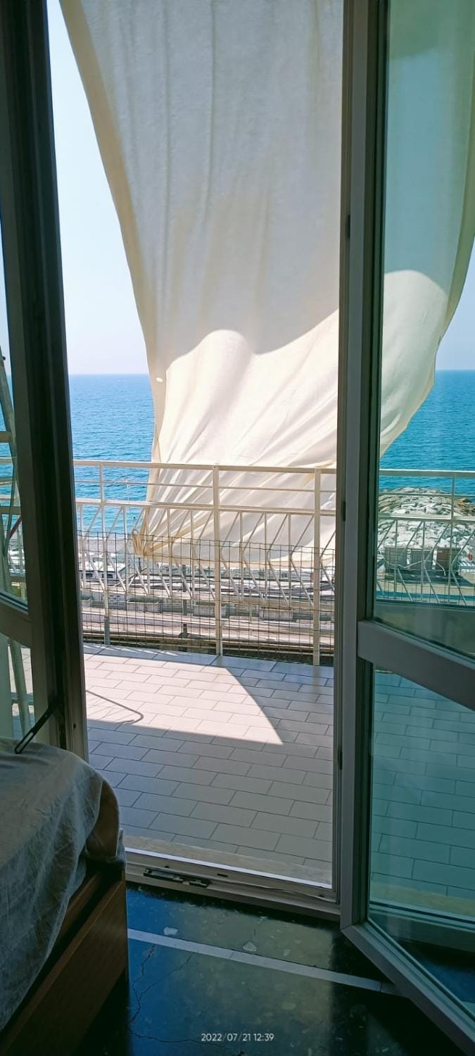 Day, Natural landscape, View (from property/room), Balcony/Terrace, Sea view