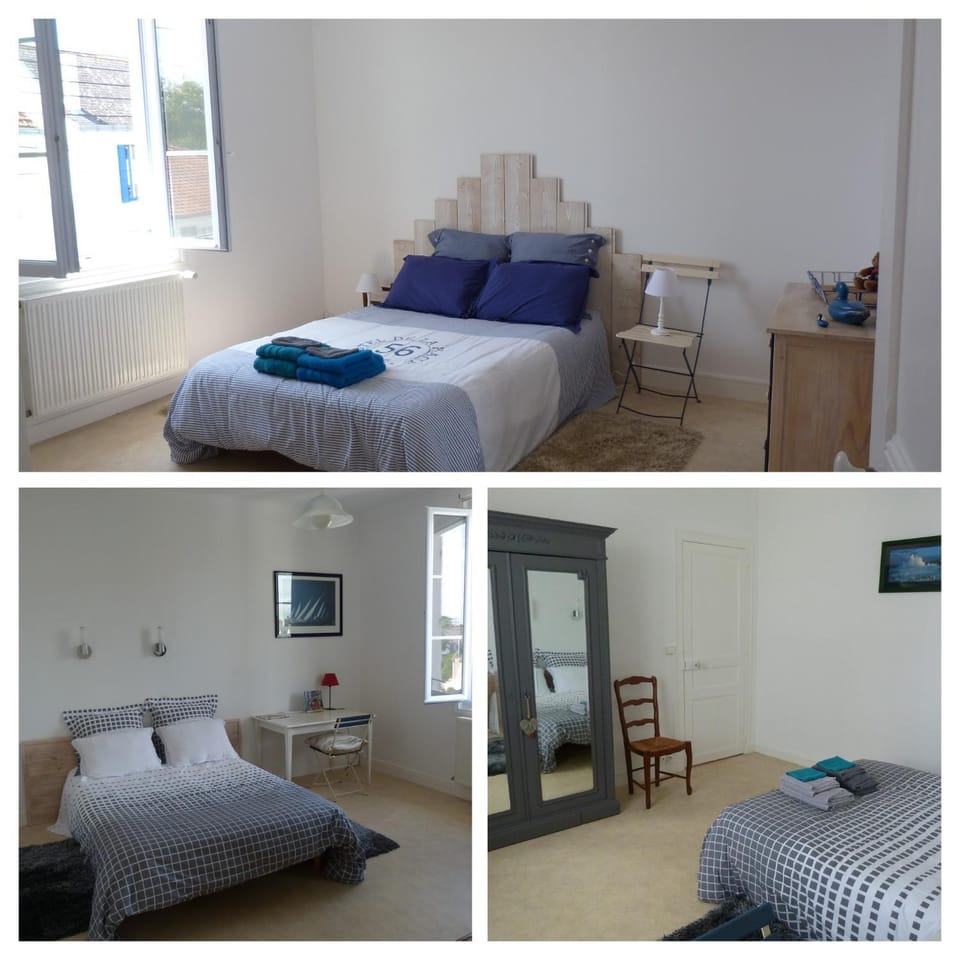 Le Pouliguen tout à pied - Grand appart lumineux - Ménage et linge non compris Apartment in Le Pouliguen