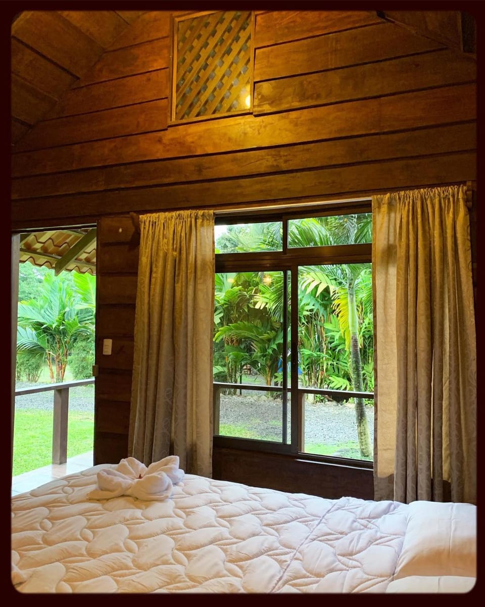 Bedroom, Garden view