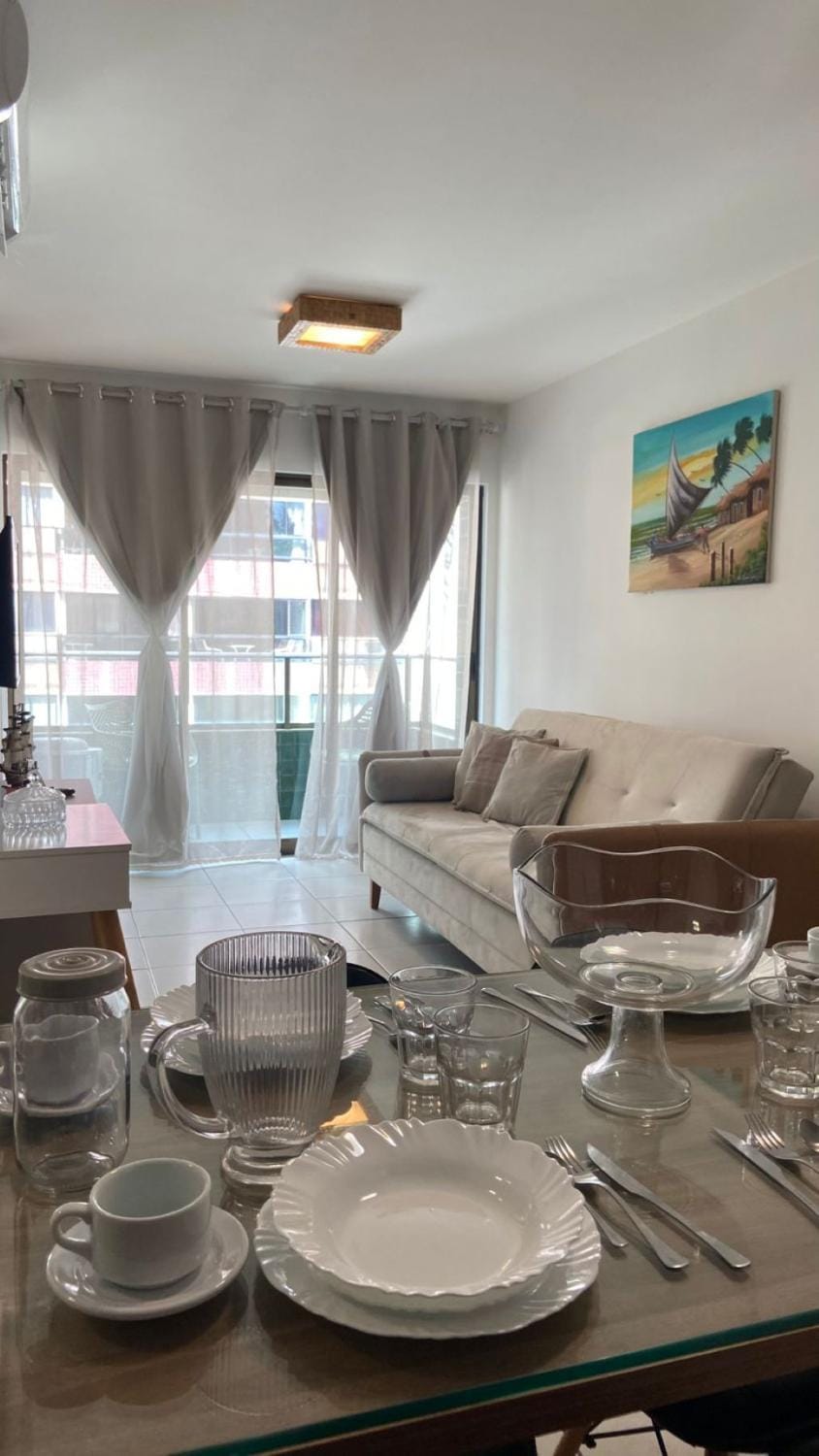 Apto apenas 3 minutos a pé da Orla & Praia da Jatiuca Maceio Apartment in Maceió