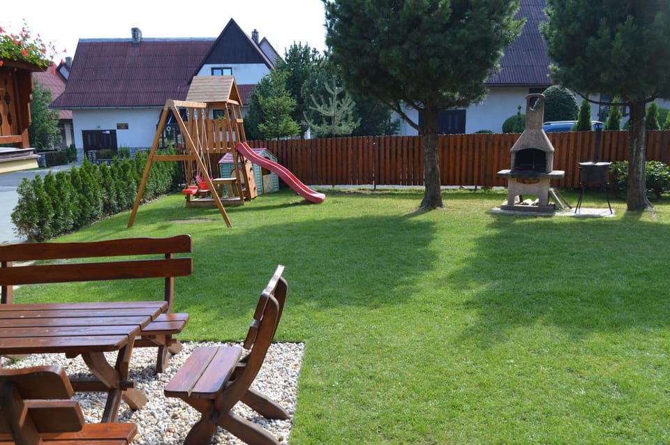 BBQ facilities, Children play ground, Garden