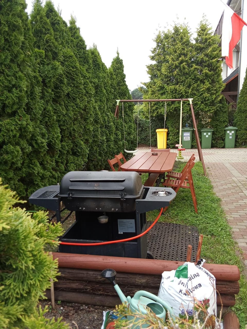 BBQ facilities, Garden view