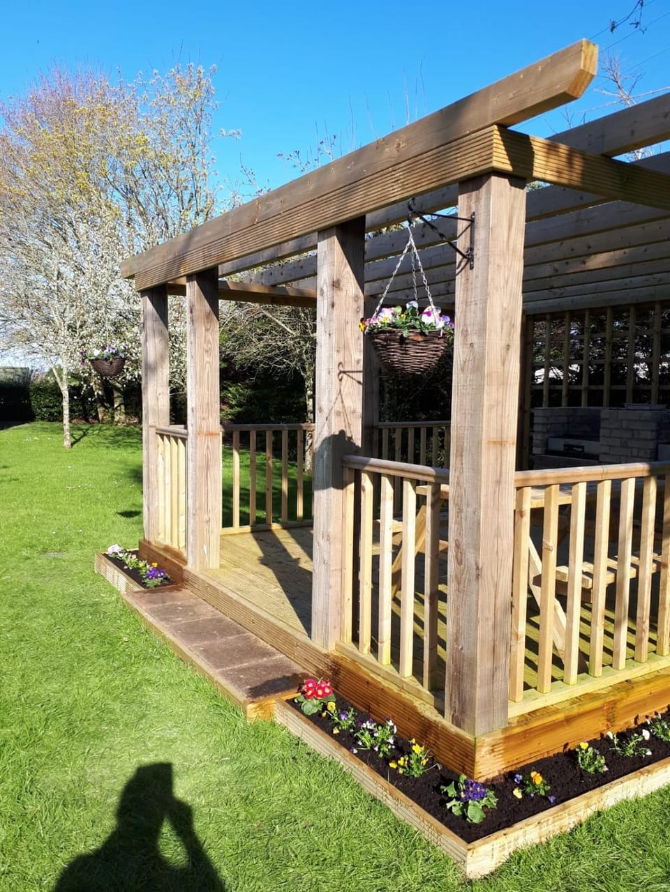 BBQ facilities, Garden view