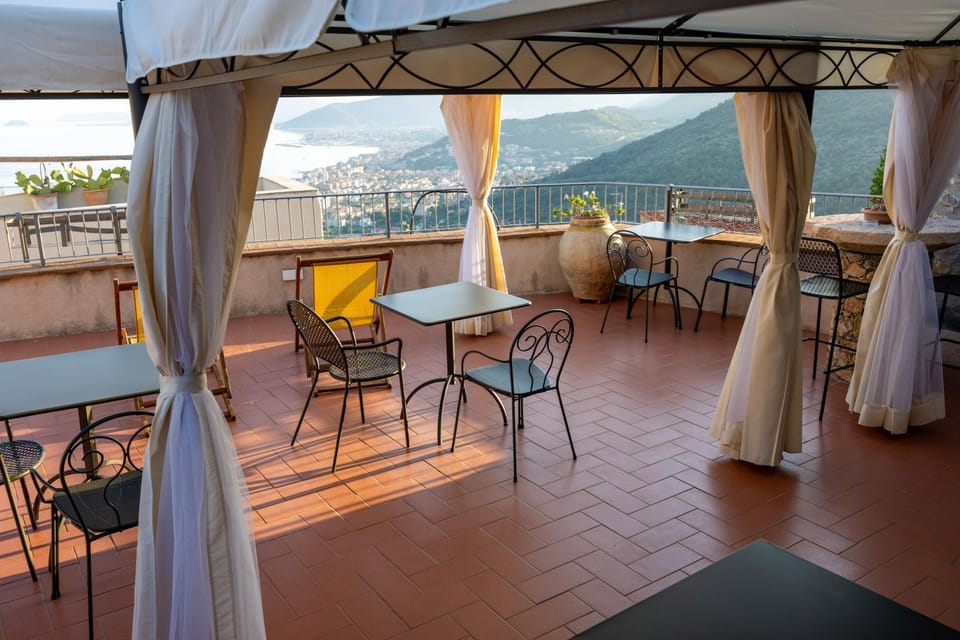 View (from property/room), Balcony/Terrace, Sea view, Breakfast