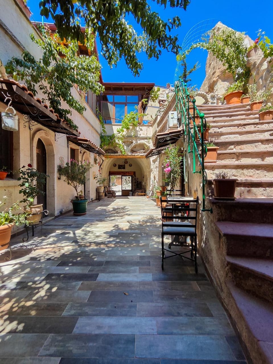 Property building, Billiard, Inner courtyard view