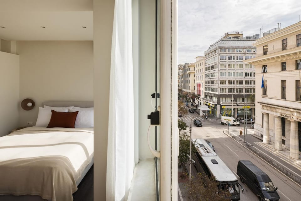 Bed, View (from property/room), View (from property/room), City view, City view