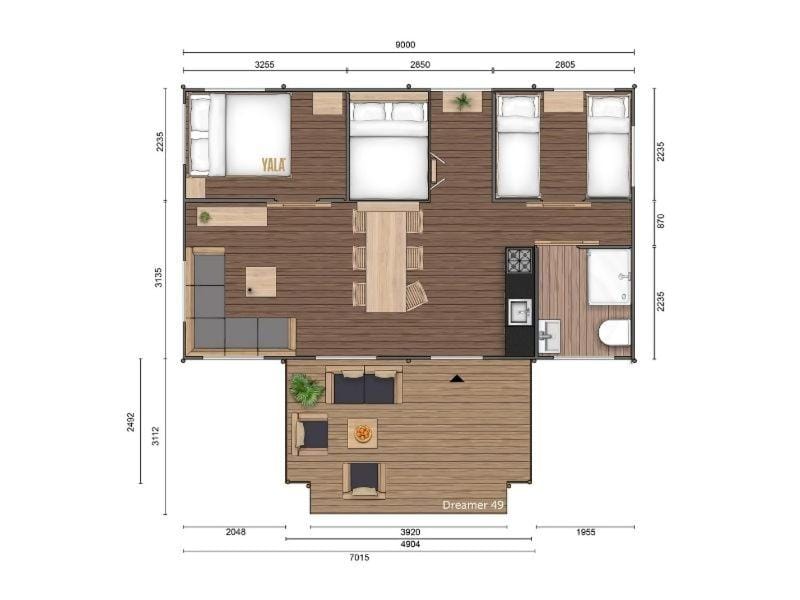 Szálka Glamping Luxury tent in Hungary