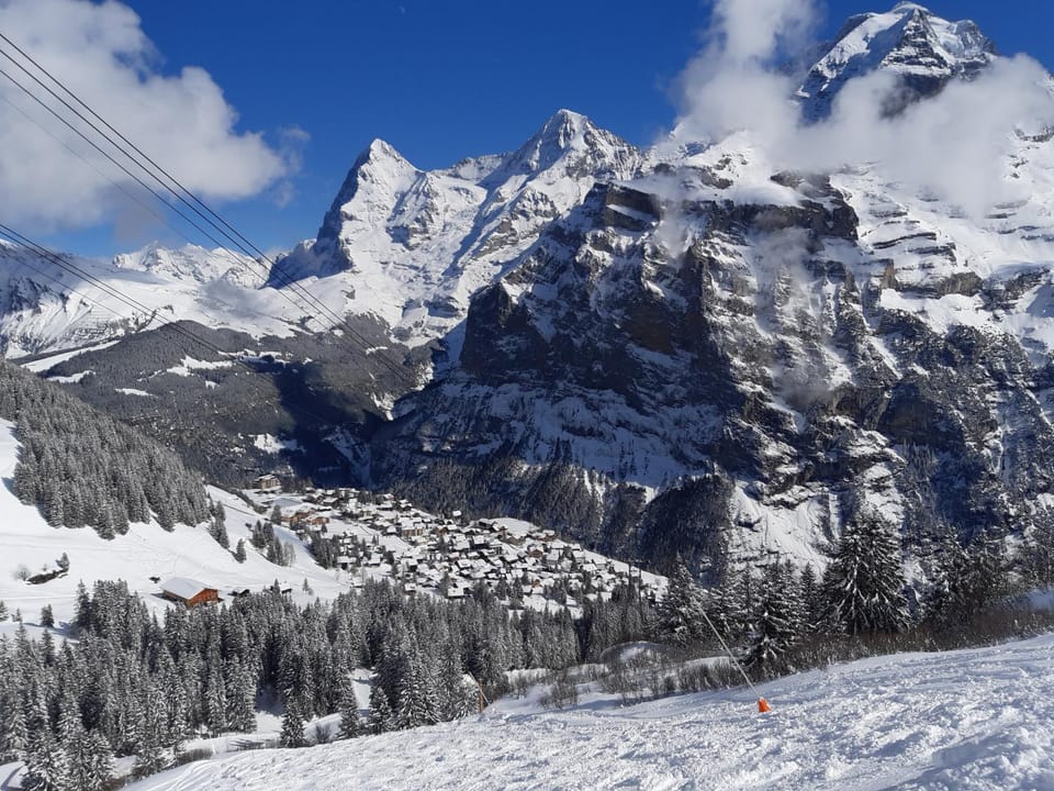 Winter, On site