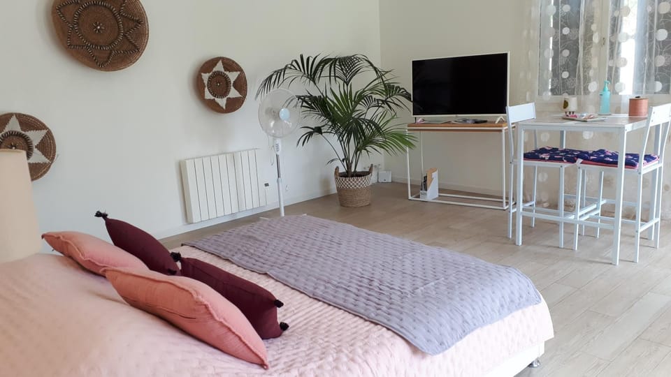 Studio indépendant mios bourg Apartment in Mios