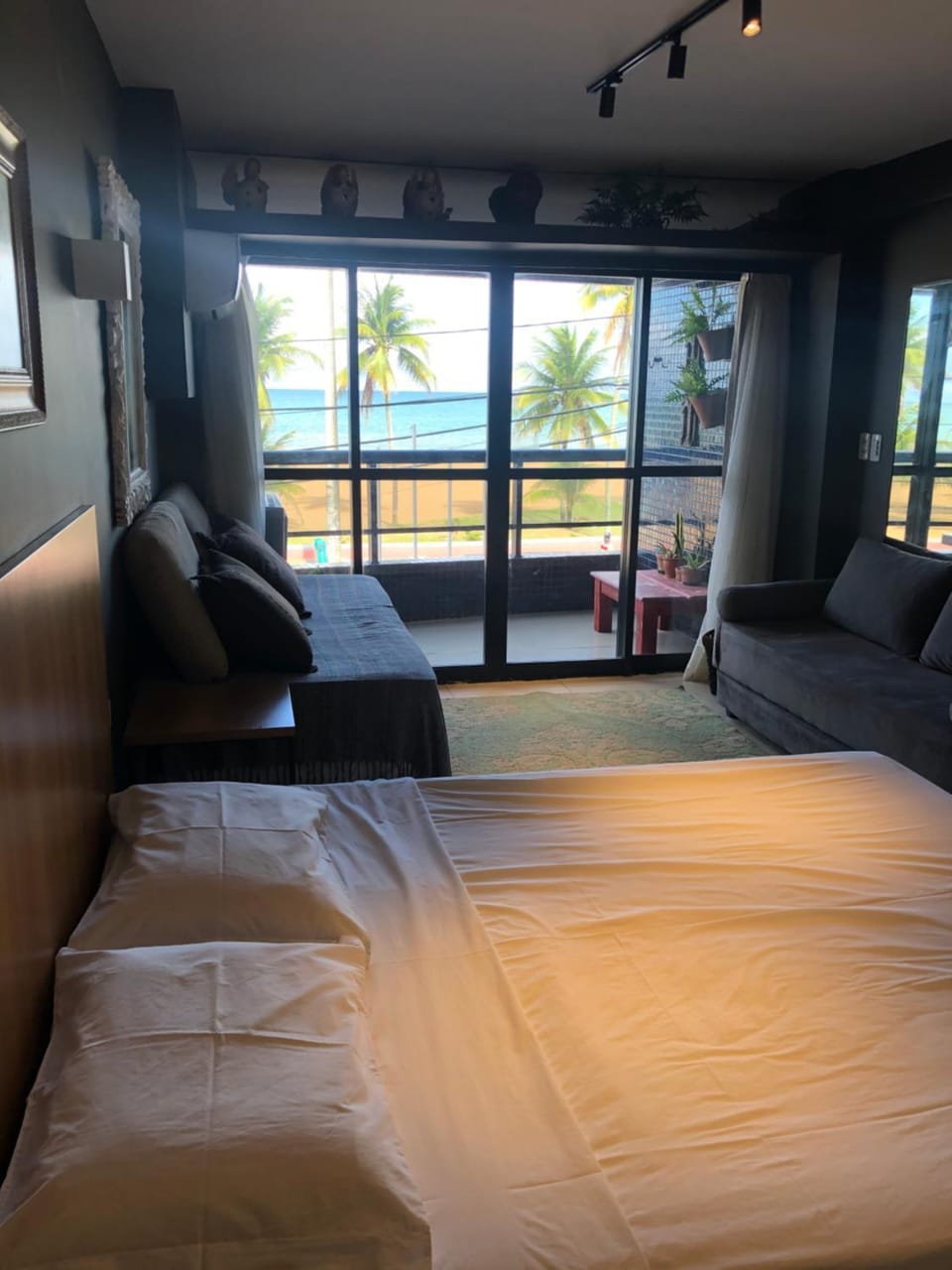 Bed, Living room, Photo of the whole room