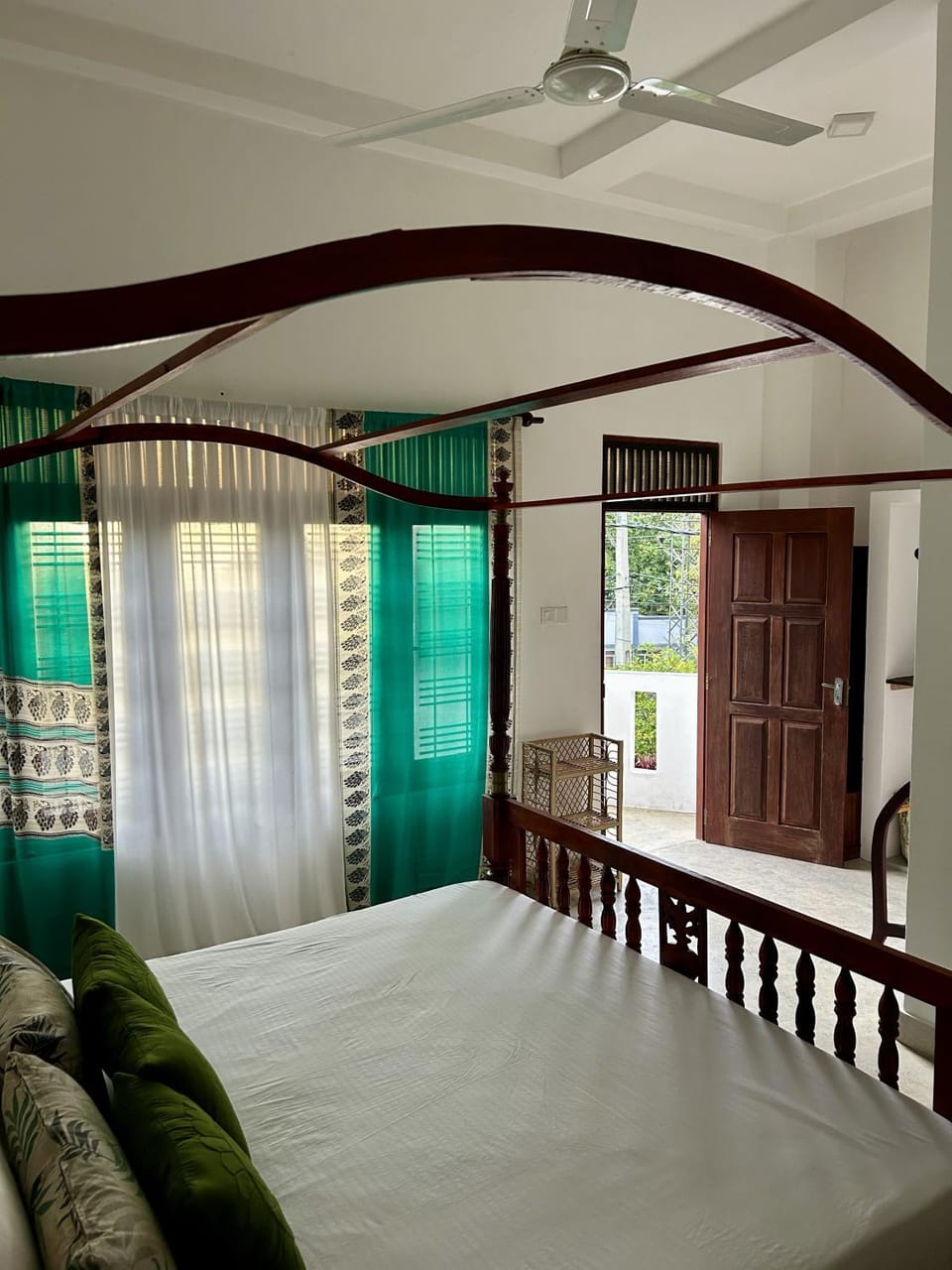 Bed, Photo of the whole room, Bedroom, air conditioner