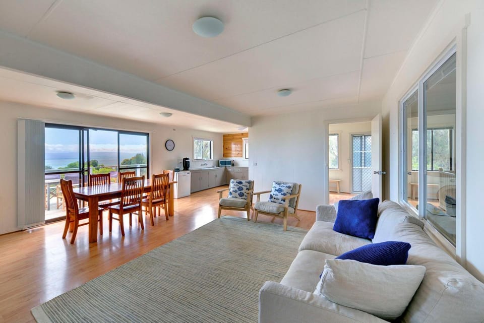 Living room, Seating area, Dining area, Sea view