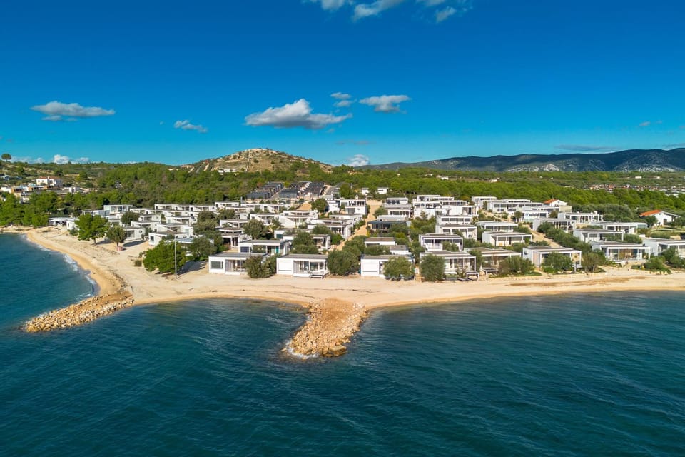 Natural landscape, Beach, Mountain view, Sea view