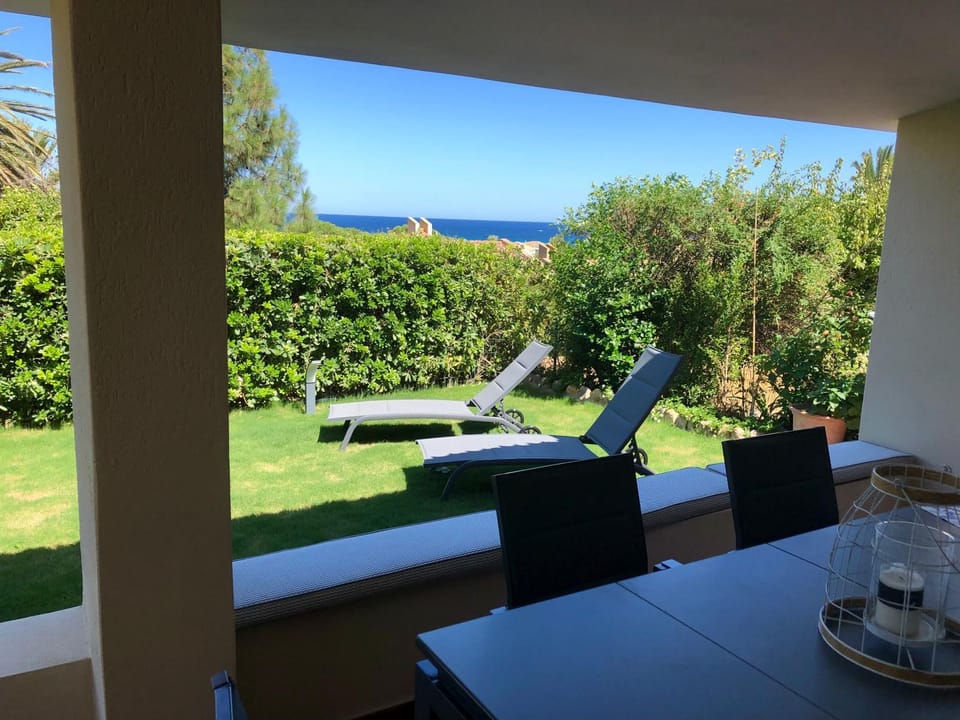 Patio, Garden view, Sea view