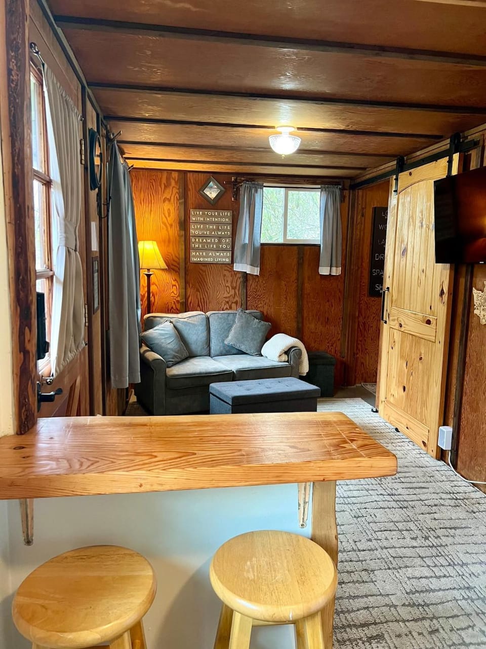 Mt Rainier Little Green Cabin on Big Creek! Cabin in Washington