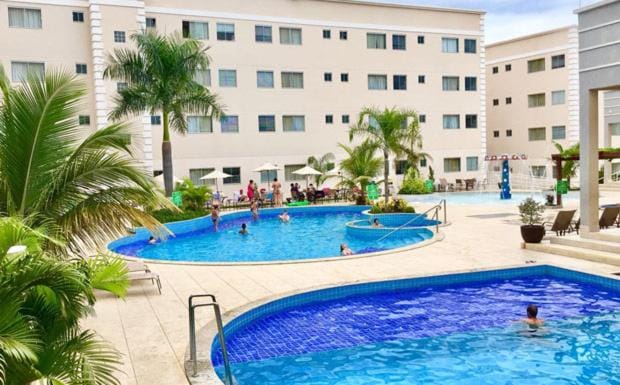 Encontro das Águas Caldas - Cortesia Ingressos da rede WAM Opções Water park, Náutico e Clube privê Apartment in State of Goiás