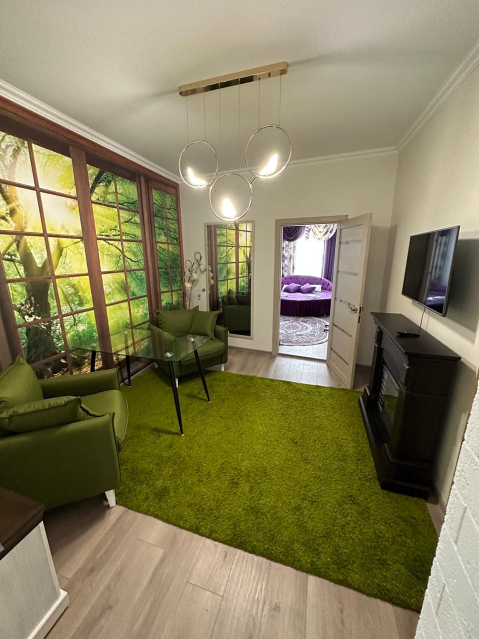 Communal lounge/ TV room, TV and multimedia, Living room, Photo of the whole room, Seating area, fireplace