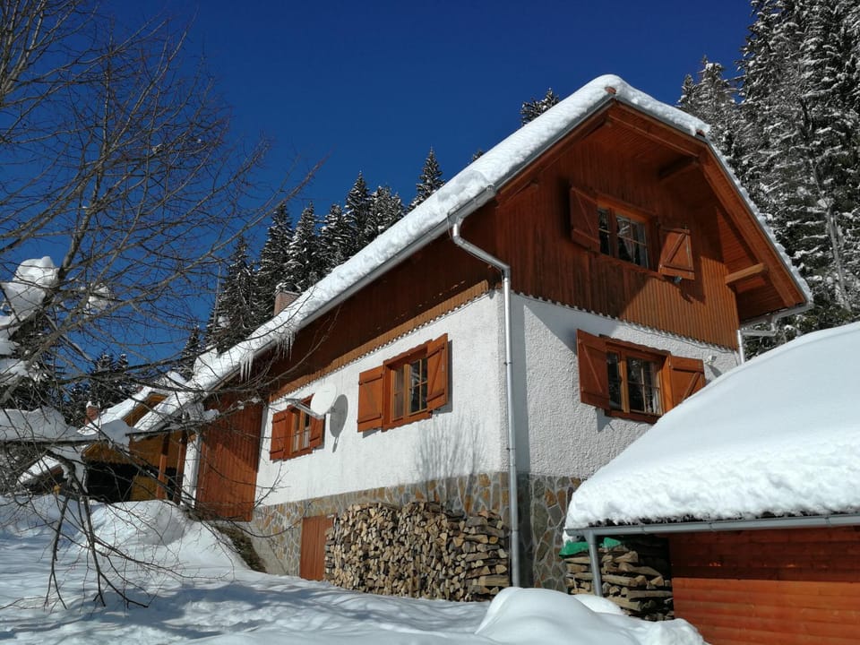 Property building, Day, Natural landscape, Winter