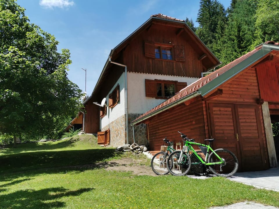 Property building, Summer, Cycling