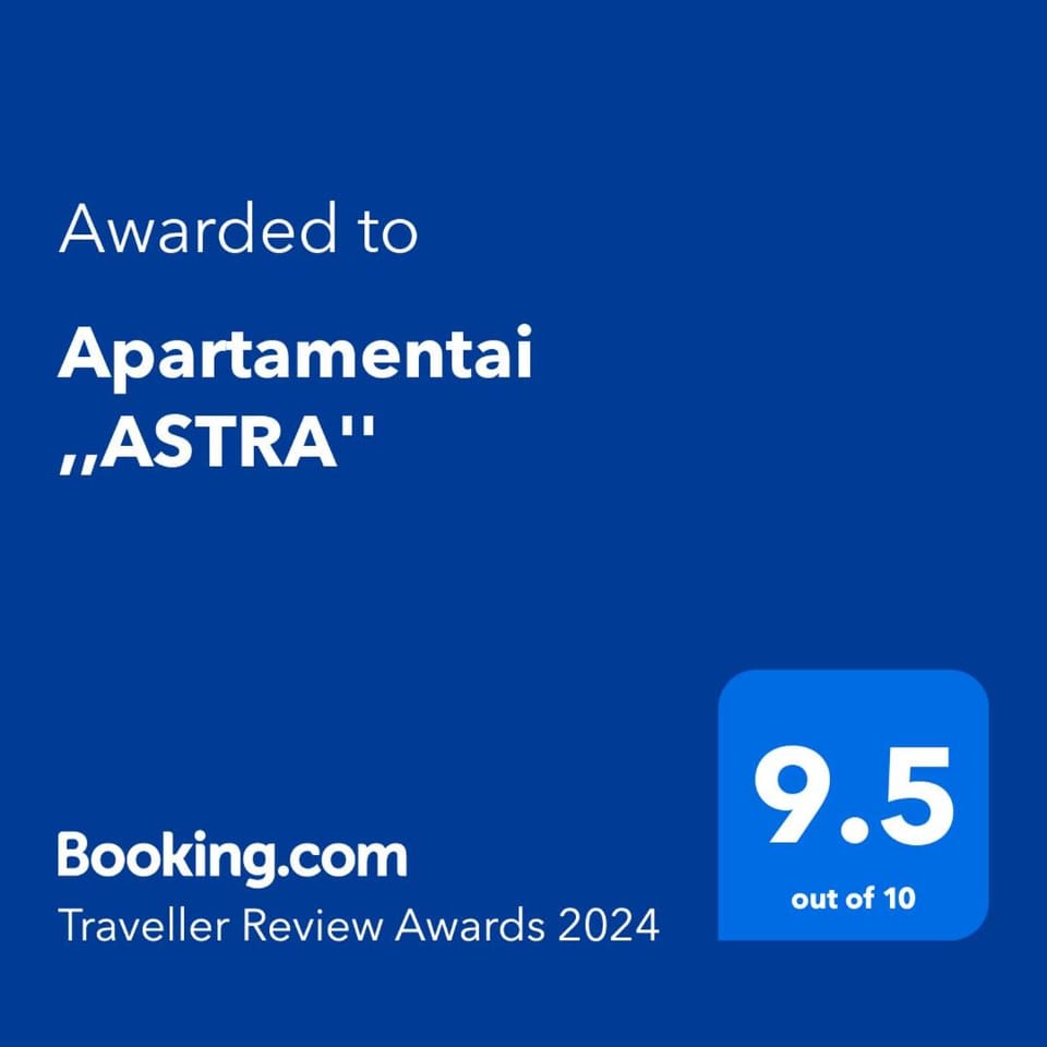 Apartamentai ,,ASTRA'' Apartment in Lithuania