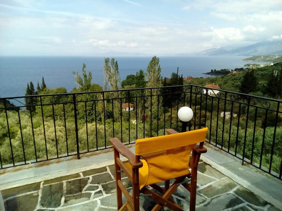 Patio, Natural landscape, View (from property/room), Balcony/Terrace, Mountain view, Sea view