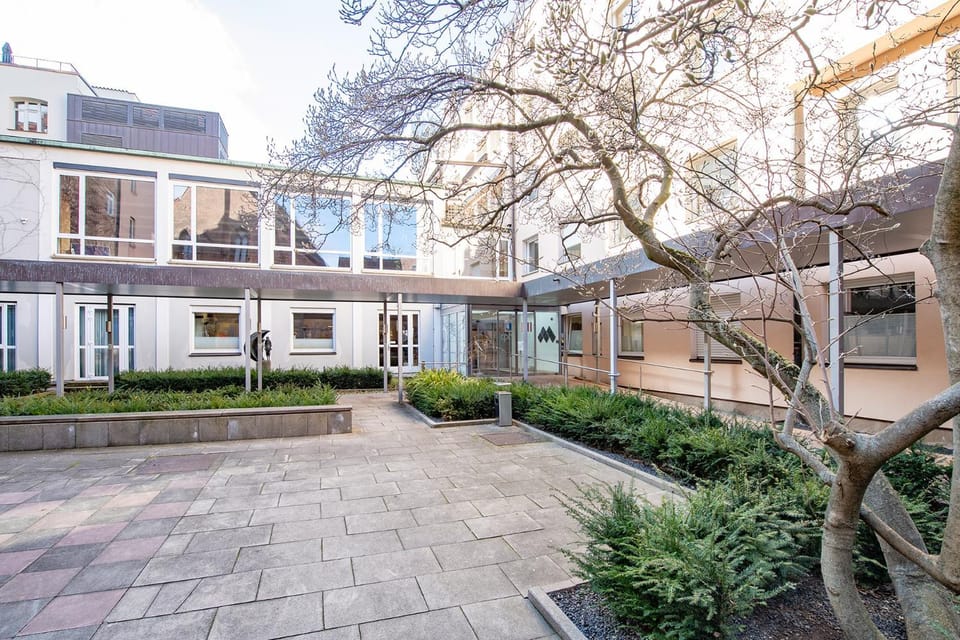 Property building, Patio