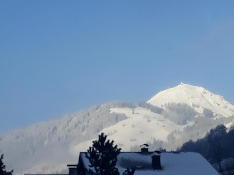 Natural landscape, Winter, Mountain view
