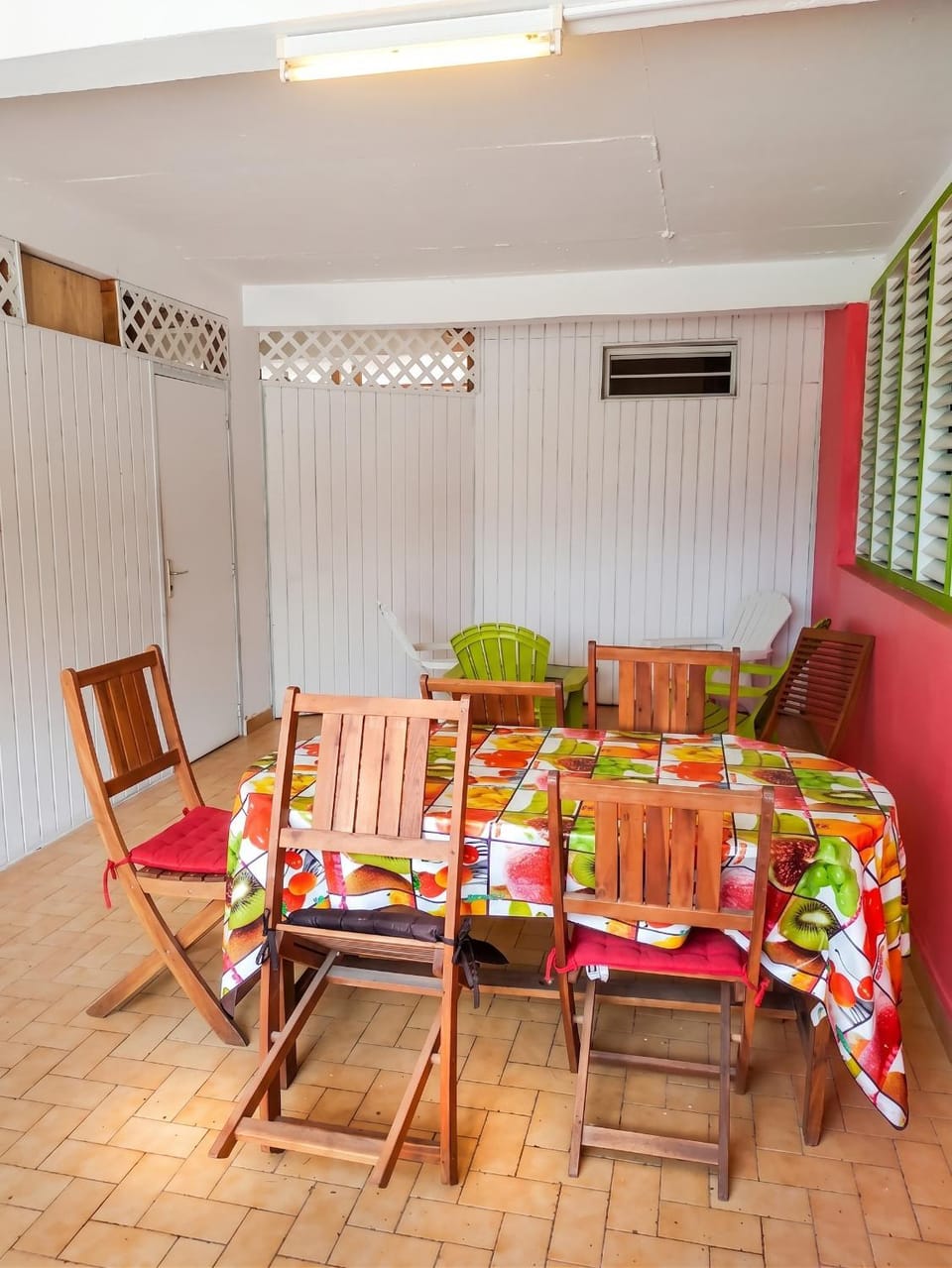Dining area