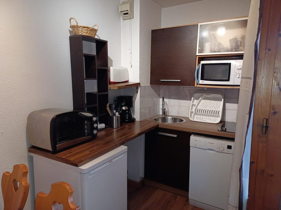 Studio 2* pour 4 pers avec vue montagne, parking inclus, animaux admis - FR-1-512-121 Apartment in Auvergne-Rhône-Alpes