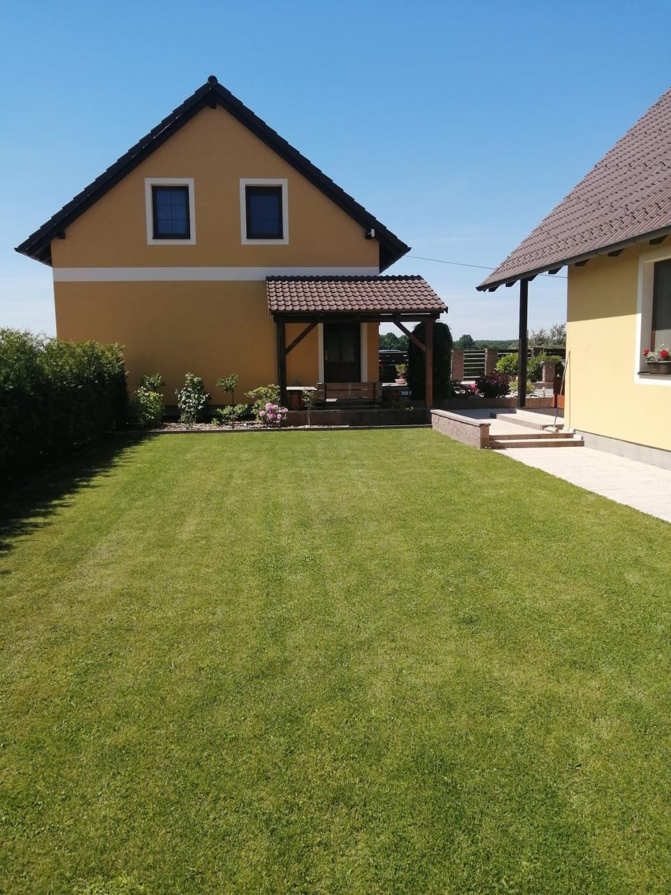 Property building, Garden