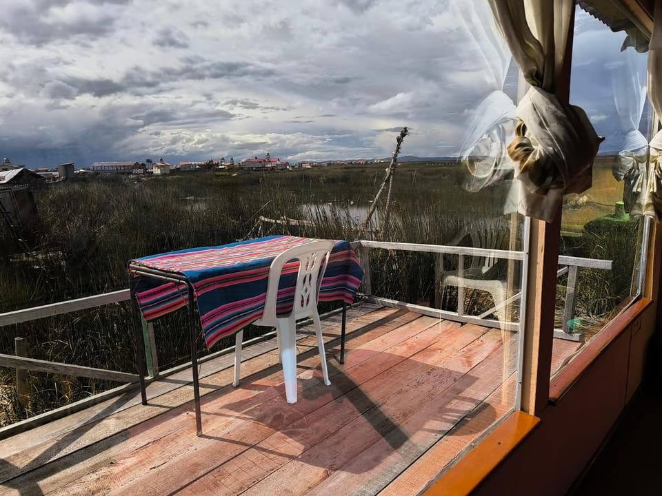 Uros Casa de Yolanda Nature lodge in Puno, Peru