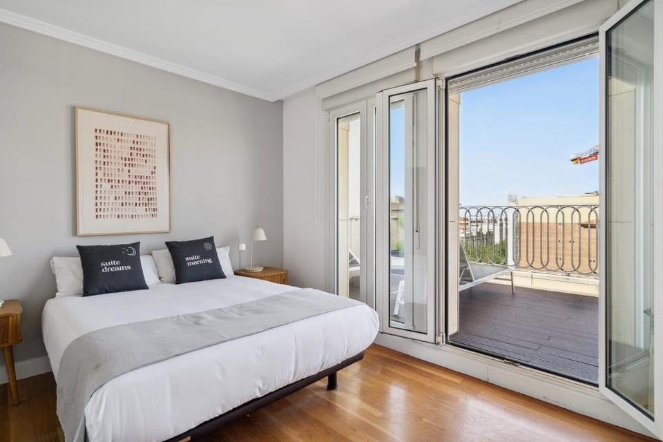 Bed, Balcony/Terrace