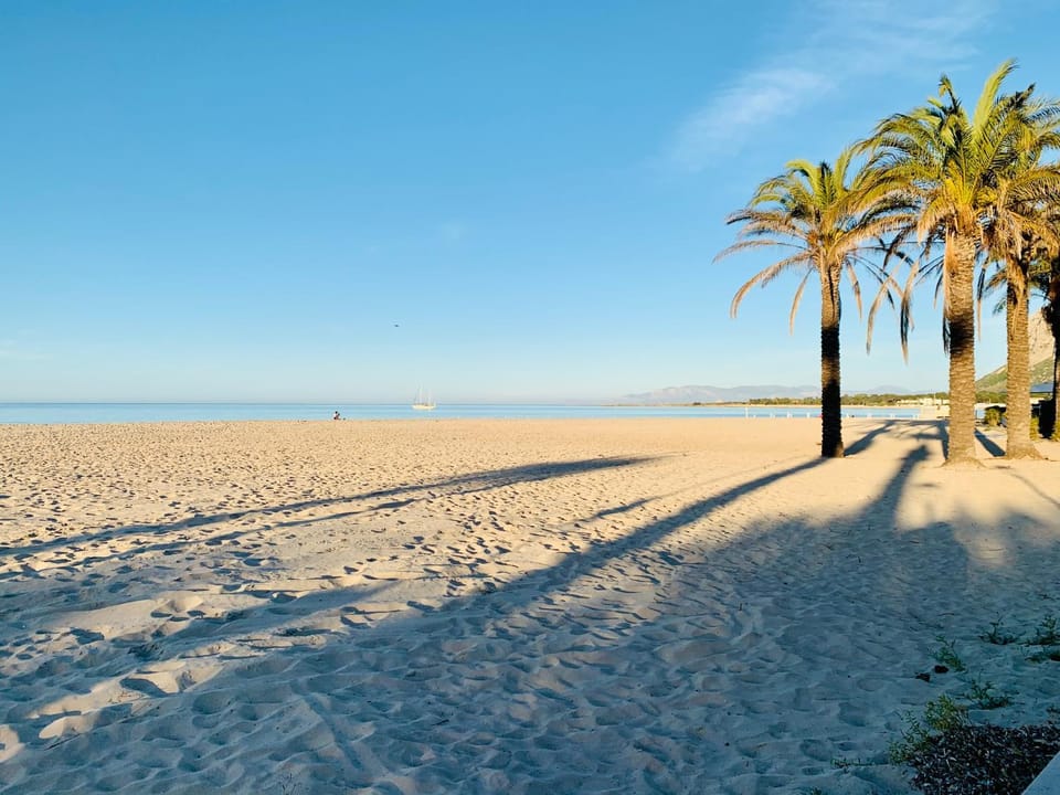Natural landscape, Beach, Hiking