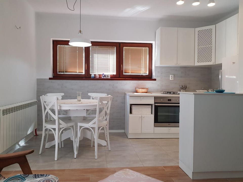 Kitchen or kitchenette, Dining area