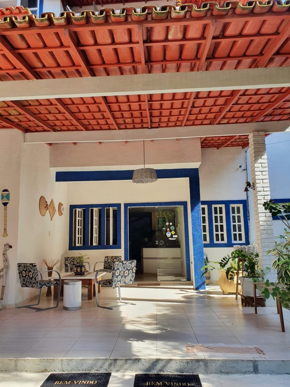 Property building, Patio