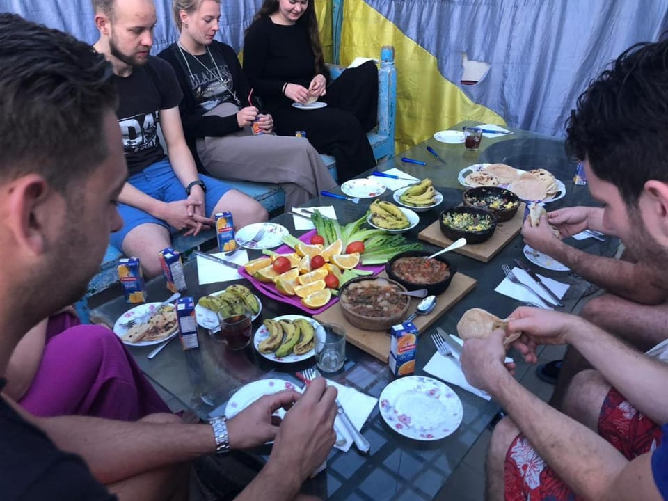 group of guests