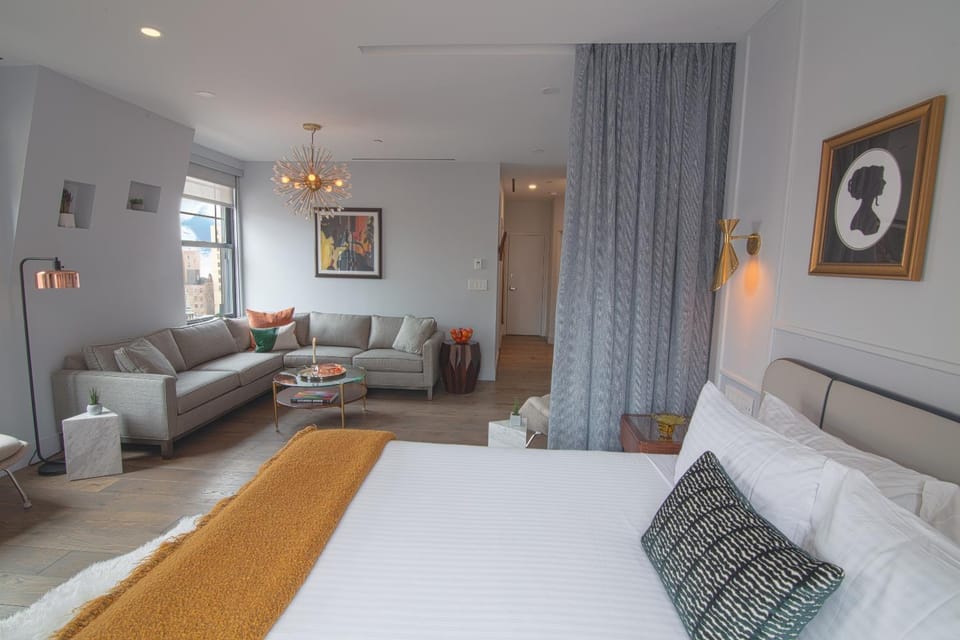 Living room, Bedroom