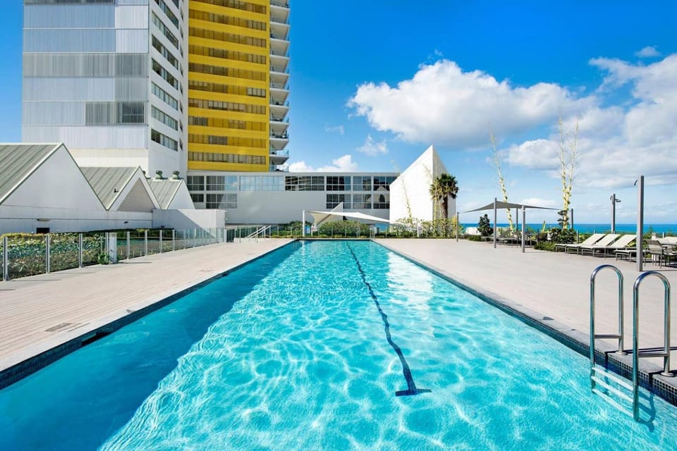 Property building, Pool view, Swimming pool