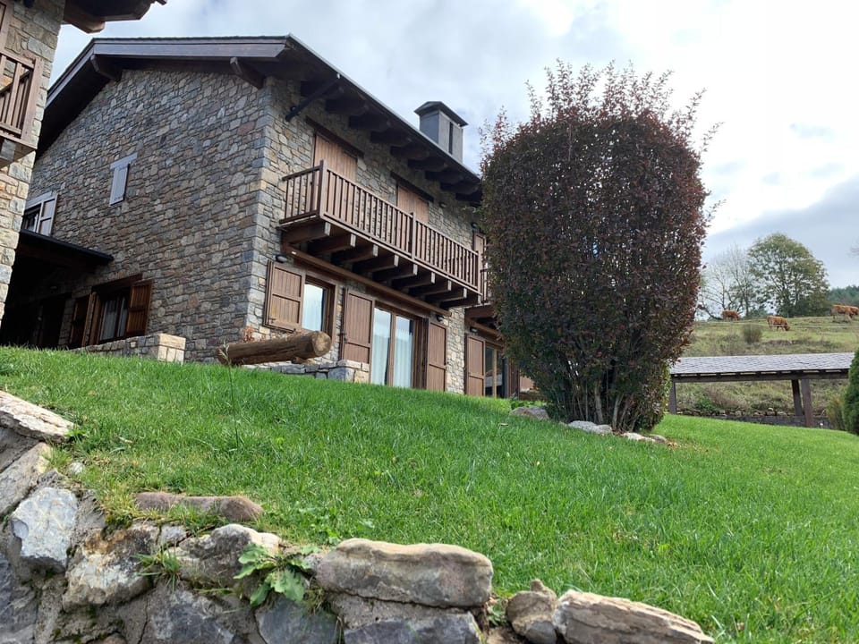 Property building, Garden view