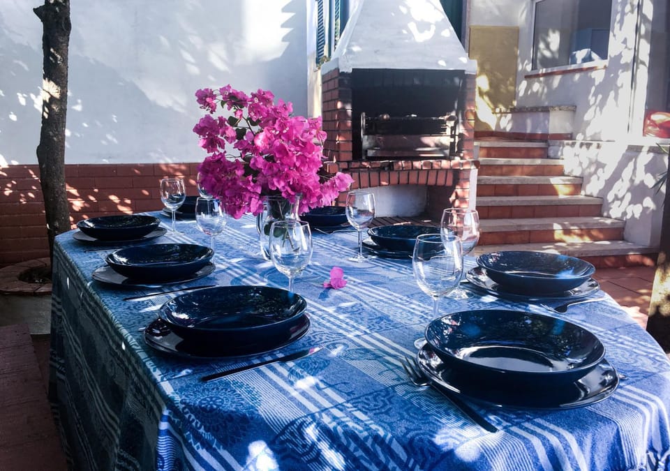 Patio, BBQ facilities, Dining area